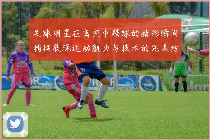 足球明星在高空中踢球的精彩瞬间捕捉展现运动魅力与技术的完美结合